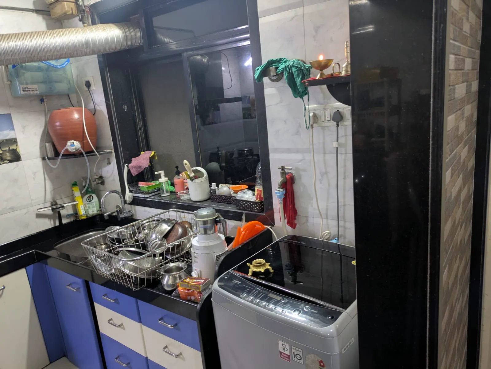 1 BHK Apartment in Swastik Residency - Kitchen