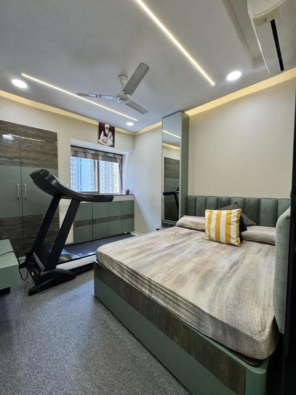 3 BHK Apartment in Platino, Lodha Splendora - Bedroom